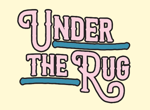 under the rug logo for website
