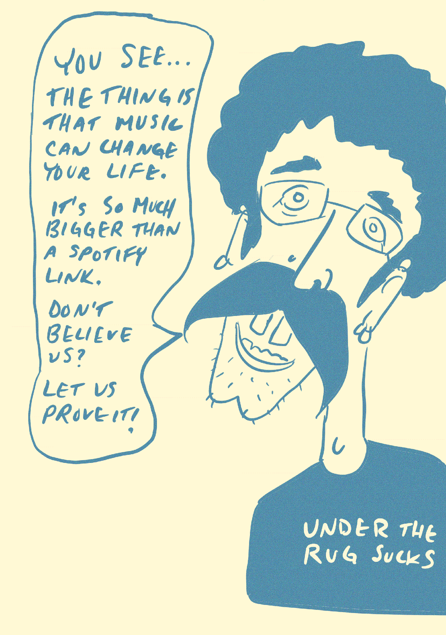 Free HFAW CD Under the Rug